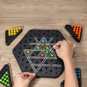 2024年売れ筋マルチプレイヤーパズルチェーントライアングル戦略ボードゲーム教育玩具メモリ強化論理的推論 - Product Image 5