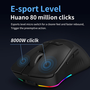 Mouse da gioco senza fili ricaricabile 7 pulsanti programmabile sensore 3395 26000DPI 2.4Ghz 8K Dongle per pc Gaming gamer per computer - Product Image 5