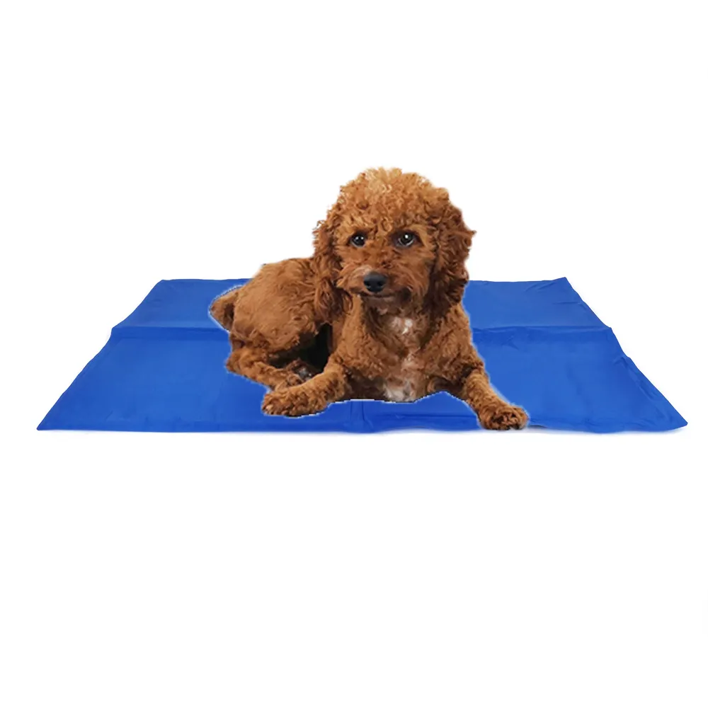 YangyangPet Wholesale 50x40cm Non Toxic Summer Ice Gel Mat Pet Dog Cooling Pad Mat For Dogs