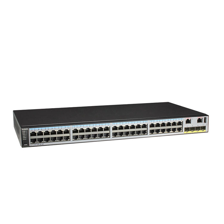 High china manufacture desktop 48 10/100/1000 Base-T, 4 Gigabit SFPs gigabit ethernet optical fiber switch with high quality