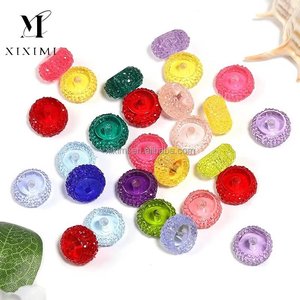 <strong>2025</strong> Hot Selling <strong>12mm</strong> Multi Colors Acrylic Spacer <strong>Beads</strong> for Beadable Pen Necklace Jewelry Making DIY Accessories
