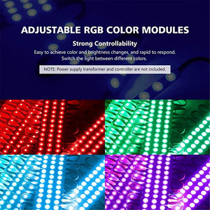Светодиодный модуль 5050 RGB, цветное освещение RGB для рекламного освещения - Product Image 6