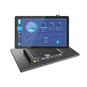 O monitor industrial do toque da propaganda Multitouch TFT <span class=keywords><strong>LCD</strong></span> IP65 impermeável monitor do tela táctil encaixou o PC industrial do painel