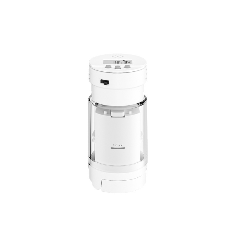 Blanc transparent avec minuterie