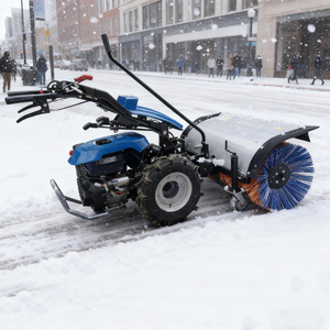 Mô Hình <span class=keywords><strong>2025</strong></span> Tuyết Cày Máy Tay Đẩy Tuyết Quét Đi bộ-Phía Sau Tuyết Thổi Mini Đường Snowplow Máy Tuyết Loại Bỏ Thiết Bị - Product Image 2