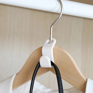 Gardırop bağlayıcı askıları için Mini askı gardırop uzay kanca <span class=keywords><strong>Up</strong></span> basamaklı plastik ceket organizatör kıyafet dolabı ev