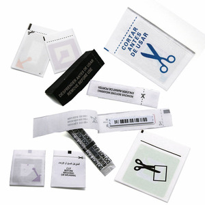 <span class=keywords><strong>EAS</strong></span> cửa hàng may mặc chống trộm dệt cổ nhãn RF/AM 8.2MHz/<span class=keywords><strong>5.8kHz</strong></span> quần áo bán lẻ an ninh dệt vải <span class=keywords><strong>tag</strong></span> - Product Image 2