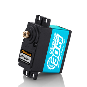 Servocomando 25KG angolo 180 Servo sterzo coppia elevata servo ingranaggi in metallo pieno per auto RC 1/8 1/10 1/12