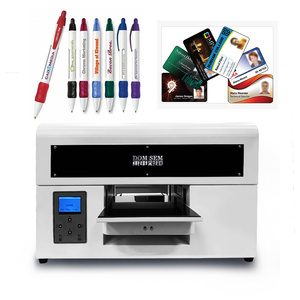 A4 Factory Price Inkjet UV Flatbed <strong>Printer</strong> for Pen Golf Ball Pvc Card Printing Shop Machines 3D UV <strong>Printer</strong> - Product Image 1