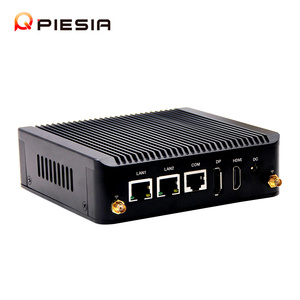 Piesia Celeron J1900 Dual Lan Quad Core Desktop Nano Mini PC RS232 4 * USB X86 Portable Thin Client Router Mini PC - Product Image 3
