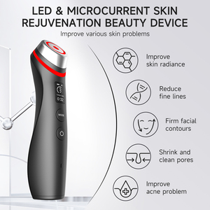 Pro 6 in 1 2024 Microcurrent yüz tonlama cihazı yüz kaldırma Anti kırışıklık makineleri ev kullanımı güzellik ekipmanları - Product Image 4