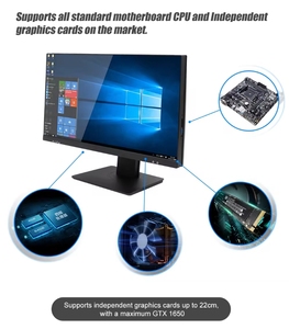 Gaming Pc Cheap 23.8 Inch Core I5 12th Gen Pc <strong>Processor</strong> Comput <strong>Desktop</strong> Ram 8 16 32 64 Gb Optional All-in-one <strong>Computers</strong> - Product Image 2