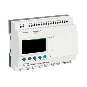 Großhandels preis SR3B261B Modulares Smart Relay 24V AC Programmier bare Logik steuerung für Automatisierung motor PLCS mit Takt anzeige - Product Image 1