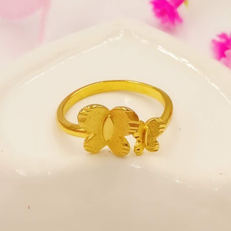 gold color ring