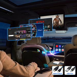 Carlinkit inalámbrico Android auto TBox UHD USB 128GB teclado Bluetooth WiFi Carplay AI Box para Apple YouTube Netflix Android 13 - Product Image 4