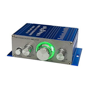 เครื่องขยายเสียงสเตอริโอในรถยนต์ขนาดเล็ก2001 HY Hi-Fi 12V 2ช่องเครื่องขยายเสียงดิจิทัลอัตโนมัติอุปกรณ์เพิ่มกำลังสัญญาณเสียงระดับ AB Class B - Product Image 2