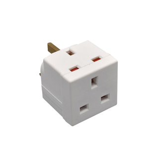 Adattatore a doppia spina a 2 vie/adattatore per prese di prolunga Multi-spine/estensioni della presa a 3 Pin del regno unito 250V 13 Amp Extender di alimentazione - Product Image 3