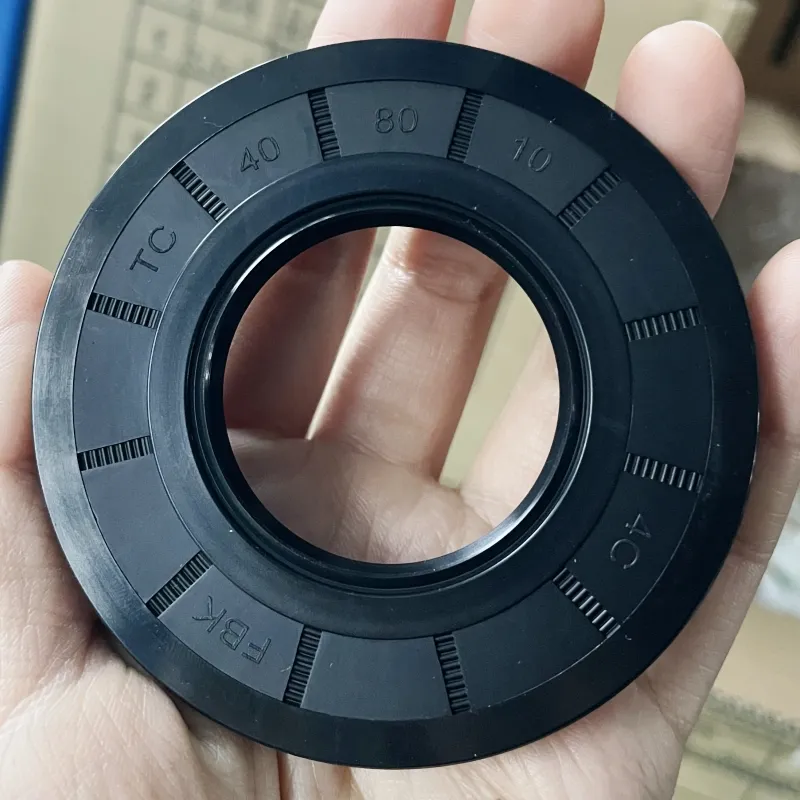 Grosir Tc Skeleton Oil Seal Tc Nbr/fkm Oil Seal 40*80*10 Rubber Oil Seal produsen di Cina