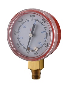 Conjunto de AVAC para Teste Manômetros Tubo Bourdon Montagem Inferior Medidores De Vácuo para Refrigeração HVAC para Manifold de Teste - Product Image 2