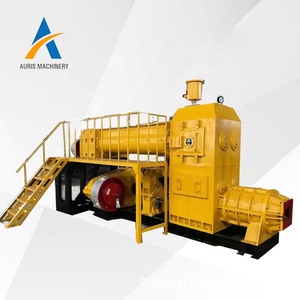 Automatische Ton ziegel herstellungs maschine Doppels chlammton ineinandergreifende Ziegel herstellungs maschine Hochdruck-Ton ziegel herstellungs maschine - Product Image 2