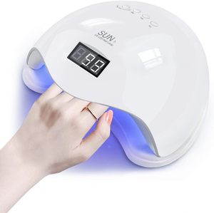 Lámpara de uñas UV barata 48W secador de uñas Gel esmalte de uñas curado LED luz UV con 4 temporizadores Sensor automático pantalla LCD profesional - Product Image 1