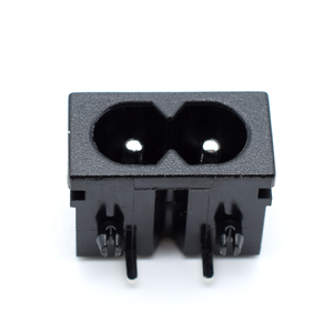 2 pin AC güç soketi pcb dayanağı AC güç soketi kart plug-in alev geciktirici AC jack elektrikli battaniye güç AC-019D - Product Image 3
