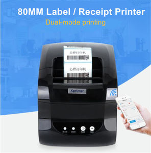 Order printing machine xp-365b barcode label wireless <strong>printer</strong> 80mm label/receipt <strong>printer</strong> with auto cutter for pos equipment - Product Image 6