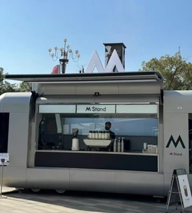 Đường phố nhượng Bộ Bánh Pizza cà phê phục vụ Kem giỏ hàng điện thoại di động cửa hàng Airstream thực phẩm Trailer cửa hàng - Product Image 5