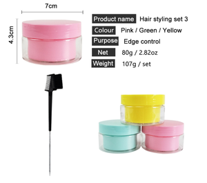 Factory Price Edge <strong>Control</strong> Private Label Strong Hold Low MOQ Non Flaking Edge <strong>Control</strong> - Product Image 4