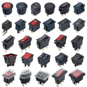 Микрокнопочный тумблер, 6 контактов, двойной глазок, 16 А, 250 В, 3 ККД - Product Image 6