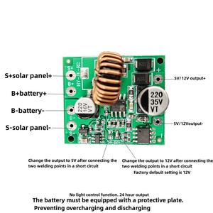 3.2V 3.7V Lithium Battery Charging <strong>Controller</strong> Module Solar <strong>Charge</strong> <strong>Controller</strong> Board Solar Panel <strong>Controller</strong> Module for 5V 12V - Product Image 2