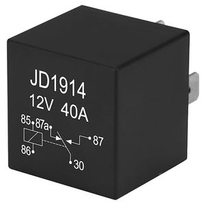 Chất lượng cao jd1914 <span class=keywords><strong>Relay</strong></span> 12V/40A spdt tiêu chuẩn tự động tiếp sức 5 Pin Xe Heavy Duty Thiết bị chuyển mạch & người mới bắt đầu, được sử dụng cho động cơ ô tô - Product Image 6