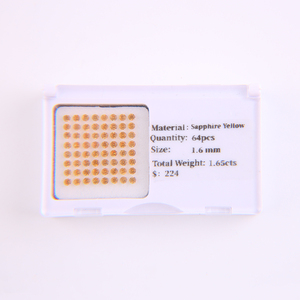 VOAINO 1.7mm 2.44 karat doğal kaba ince gevşek kırmızı yakut Cabochons taş takı nişan yüzükler çıtçıt için