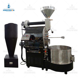 Torrador de café 20kg 30kg 60kg 120kg 200kg 300kg Máquina industrial de torrador de grãos de cacau expresso