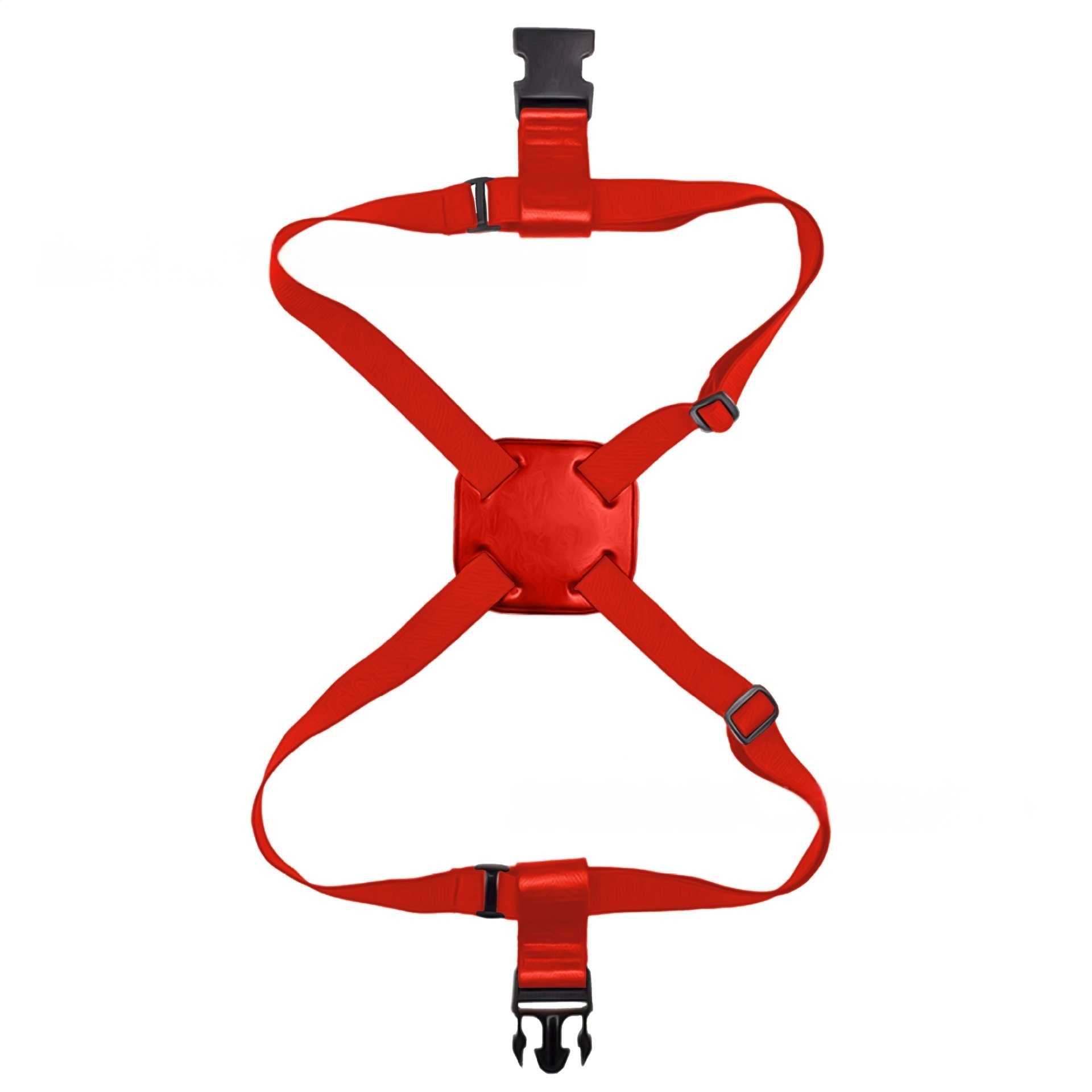 Cinturino elasticizzato 8 rosso