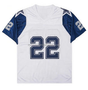 Bóng Đá Mỹ Jerseys Cho Đội Ngắn Thoáng Khí #21 Sanders #88 Irvin Khâu Chất Lượng Tốt Nhất Tùy Chỉnh Throwback Jersey - Product Image 5