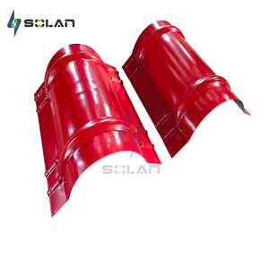 SOLAN Cap Ridge with Step Machine <strong>Firm</strong> and Durable for Building Materials <strong>Roof</strong> Machine Tile Making Machine Colored Steel Tiles - Product Image 2