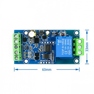 Modbus-Módulo de relé único RTU, RS485/TTL UART, 1 entrada y 1 salida