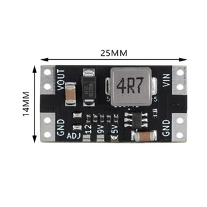 Taidacent XL3608 5V 9V 12V 2A Mini DC-DC Step up Booster Switching Power Supply Module Switch Board 2.5V-11.5V <strong>Input</strong> Voltage - Product Image 2