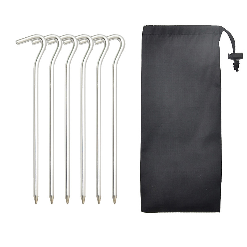 6 clous, 1 sac