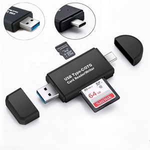 Lettore di schede 3.0 USB portatile tipo C OTG Micro3.0 Flash Drive lettore di schede tipo C TF lettore di schede per PC cellulare - Product Image 1