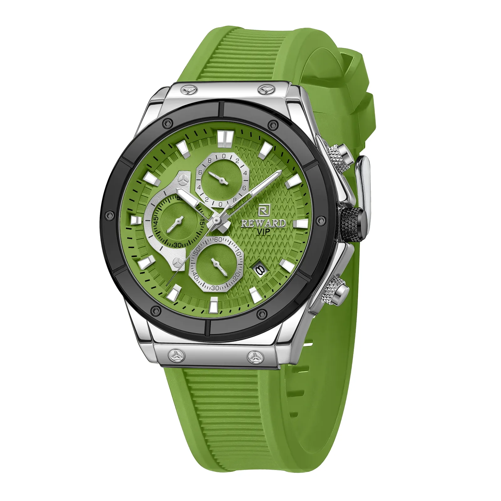 Récompense nouveau 2023 mode montre hommes Silicone Logo personnalisé coloré étanche Sport montre homme Montre Homme