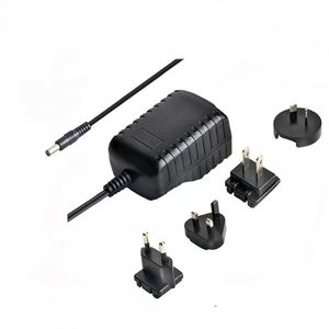 12v 4a 15v 3a 3.2a 24v 2a美国欧盟英国AU KC PSE可互换插头电源适配器可拆卸交流dc适配器，带UL ETL FCC CE UKCA - Product Image 3