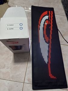 Letrero Led <strong>Programable</strong> Full Color App Control Flexible Led Sign Scrolling Led Flexible Display Car Led Eye Sign for Windshield - Product Image 6