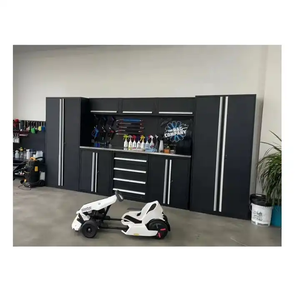 车间重型工作台工具柜带抽屉金属车库储物工具箱柜 - Product Image 5