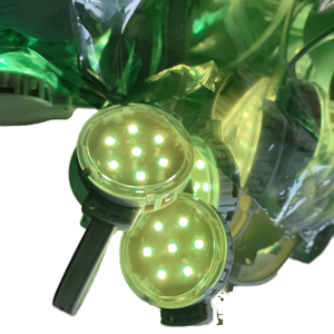 超明るいRGBフルカラーデジタルピクセルディスプレイストリングライトランプ7 LED DC24V 50mmモジュール5Wパワー防水広告 - Product Image 1