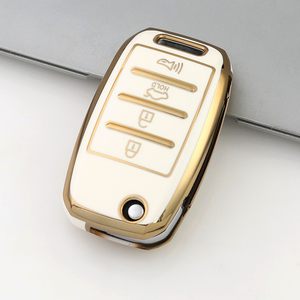 Yumuşak TPU araba anahtarı durum kapak kabuk için KIA K2 K3 K4 K5 KX7 Cadenza Forte Kxcross pekia Equus anahtarlıklar çanta anahtarlığı - Product Image 1