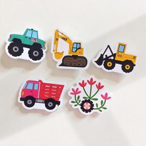 さまざまな形と色のハームレス個人防水ビニールPVCダイカット自己接着ステッカー - Product Image 1
