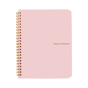 Custom <strong>Printed</strong> Spiral <strong>Notebook</strong> Daily Fitness Journal Food Planner Workout Goals Exercise <strong>Log</strong> Books Gym Diary Paper Organizer - Product Image 1