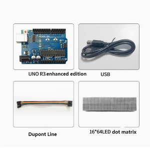 Modulo LED a matrice di punti display a cascata 51 MCU a matrice di punti scheda di sviluppo UNO51 SCM controlla la suite reticolare - Product Image 4